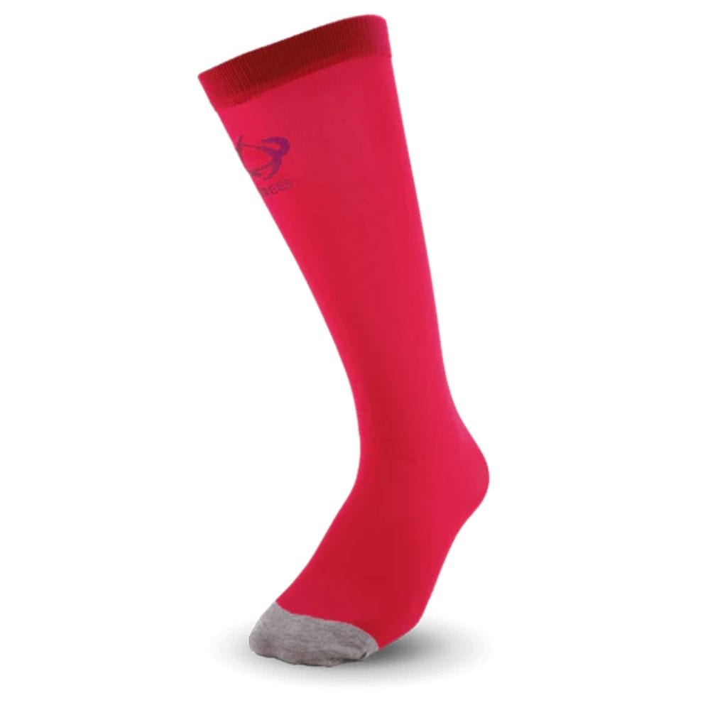 Thinees Figure Skating Socks - Adults By Thinees Canada - Short / Viva Magenta