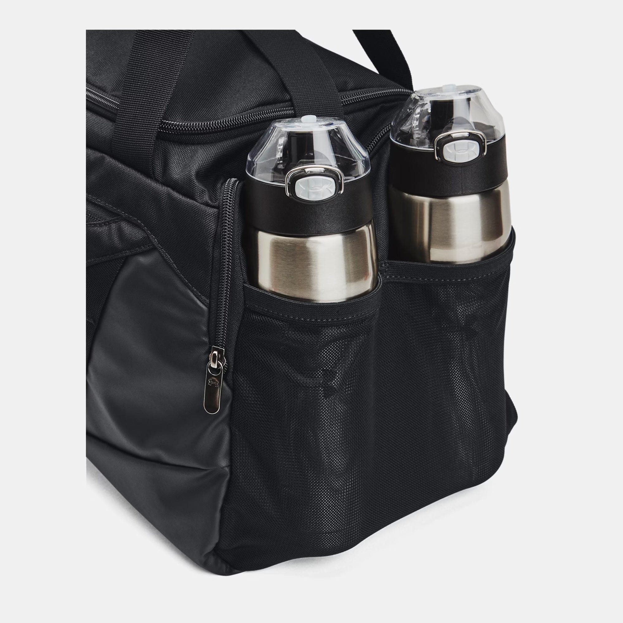 UA 1369222 Undeniable 5.0 Small Duffle Bag - Black/Metallic Silver By UA Canada -
