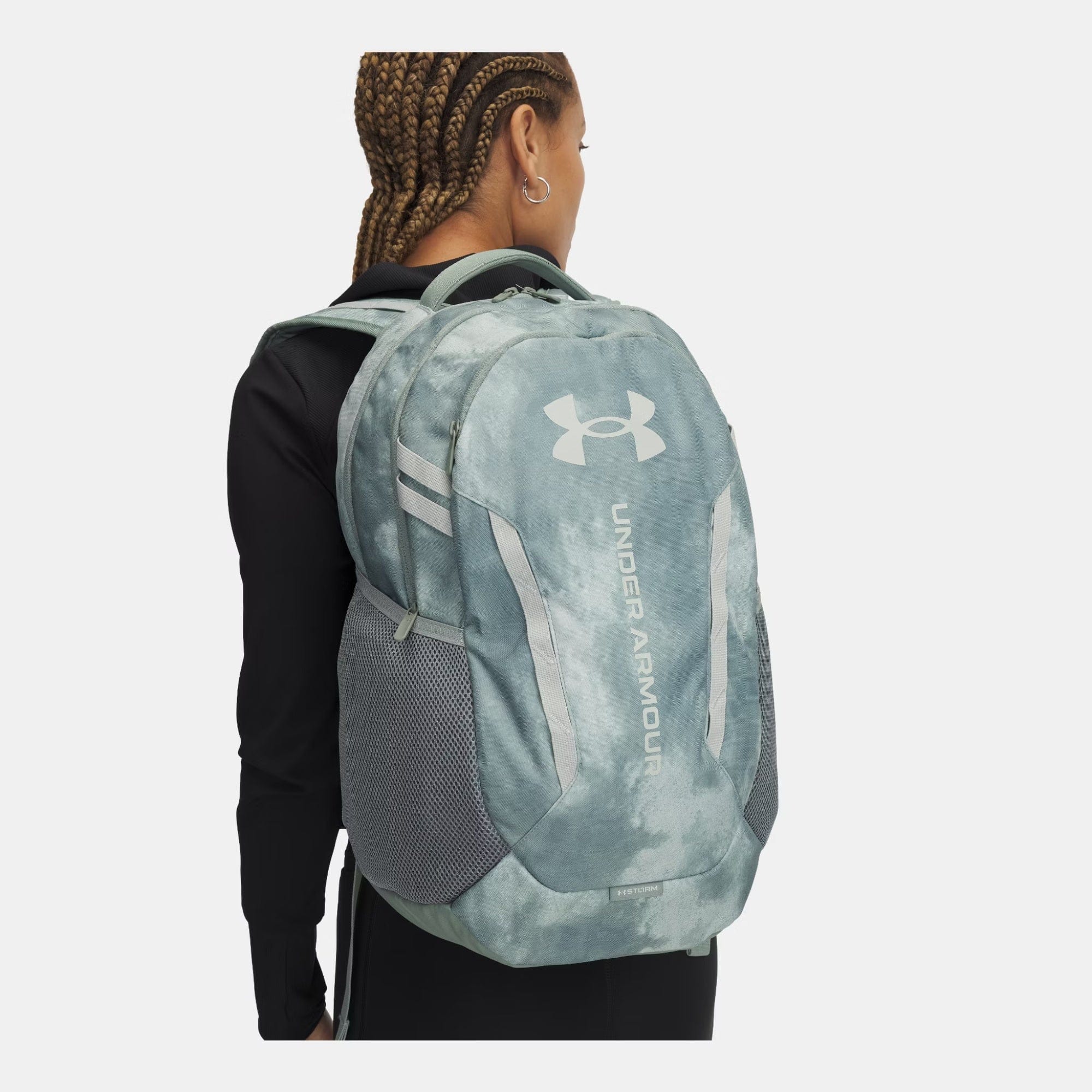 UA 1384672 Hustle 6.0 Backpack - Silica Green/Hydro Green By UA Canada -
