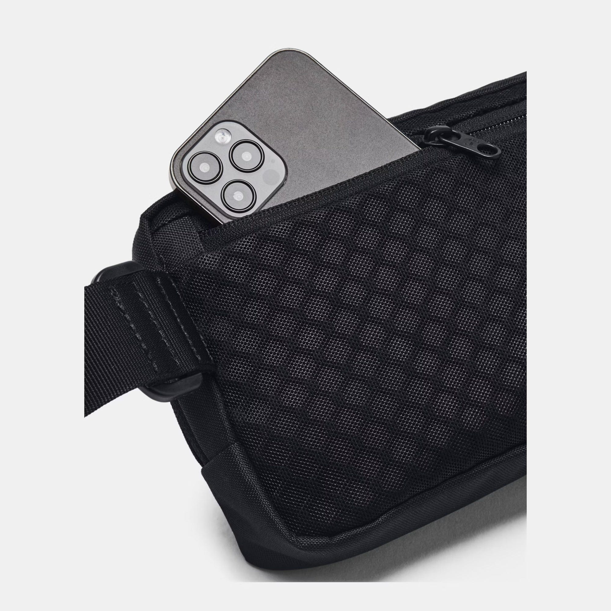 UA Essential 1378418 Waist Bag Crossbody - Black By UA Canada -