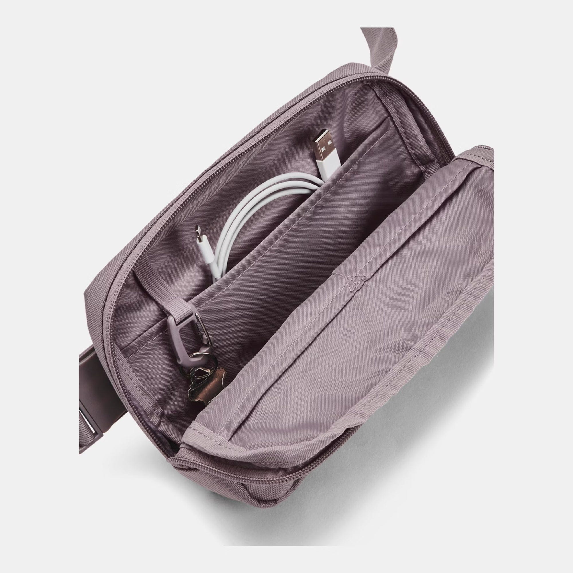UA Essential 1378418 Waist Bag Crossbody - Tetra Gray/Gray Matter By UA Canada -