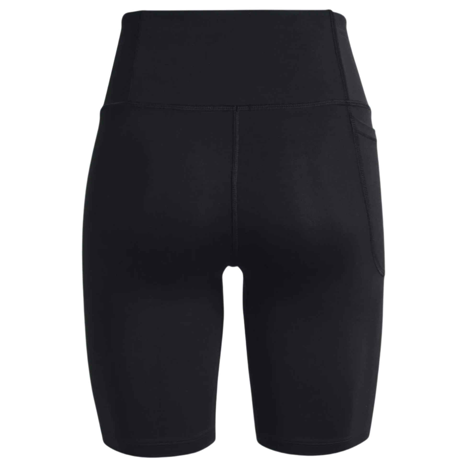 UA Motion 1377088 Women's 8" Bike Shorts - Black/Jet Gray By UA Canada -