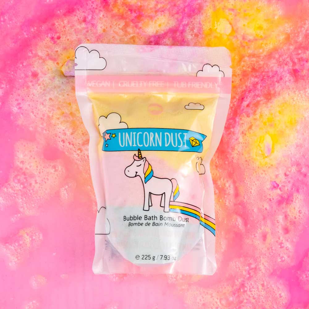 Happy Hippo Unicorn Bubble Bomb Dust - 200 gr. Package By Happy Hippo Canada -