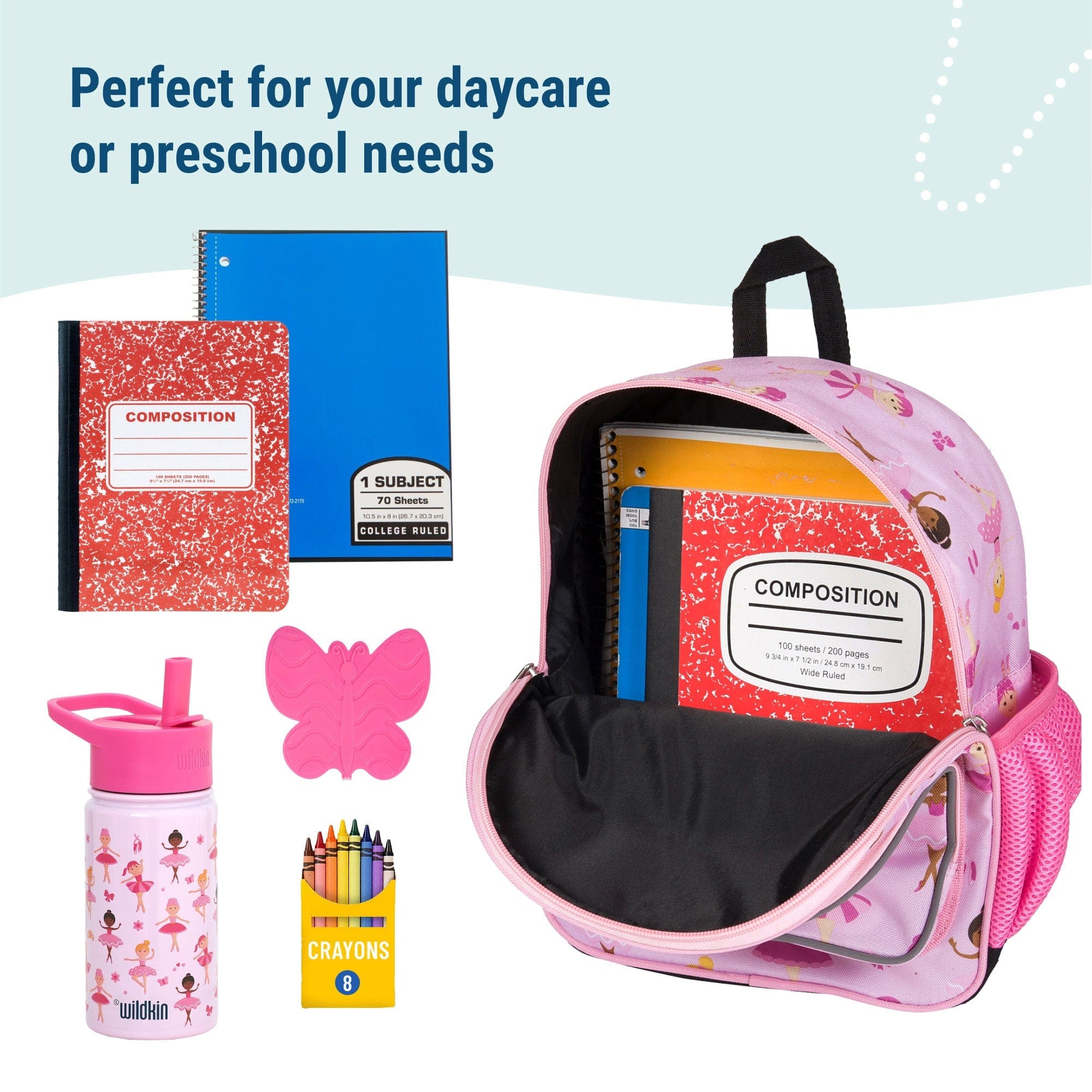 Wildkin Ballerina 12 Inch Backpack By Wildkin Canada -