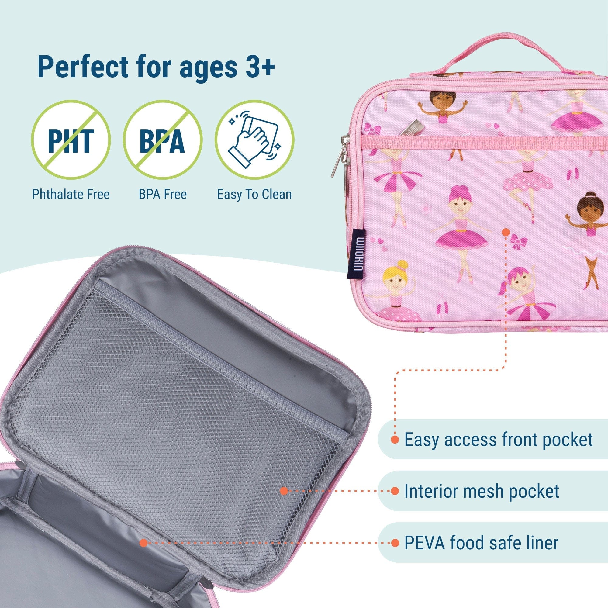 Wildkin Ballerina Lunch Box By Wildkin Canada -