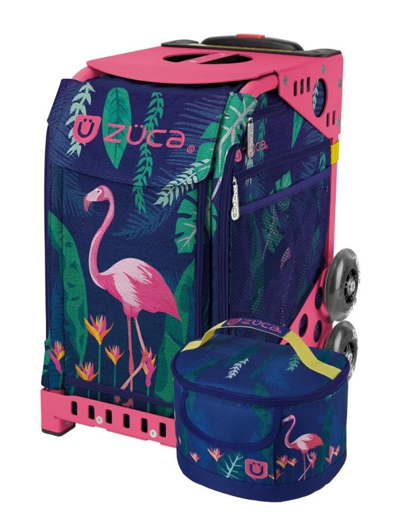 ZUCA Sport Insert | Flamingo with Lunchbox Skating Bag Insert Only (Frame Sold Separately) By ZUCA Canada -