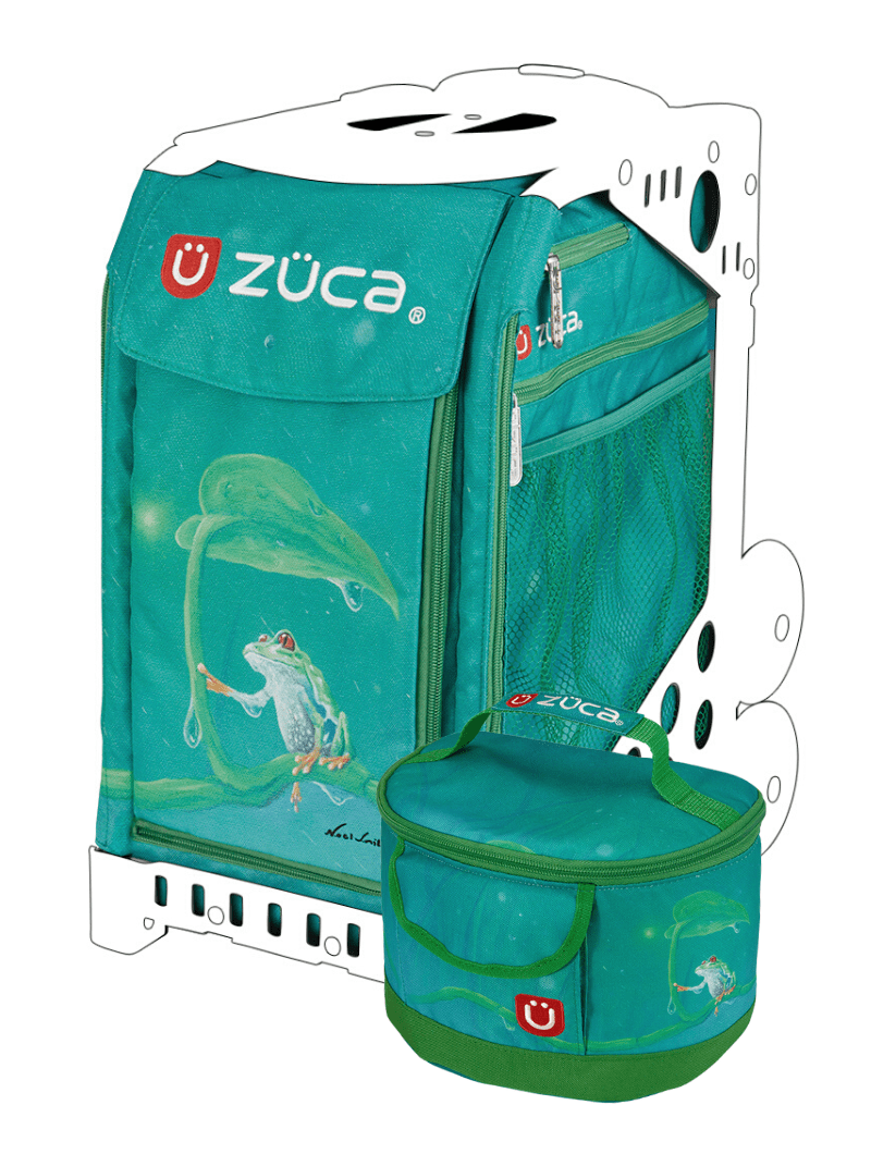 ZUCA Skating Bag - Sport Insert with Lunchbox - Froggy Friend - Frame Sold Separately By ZUCA Canada -