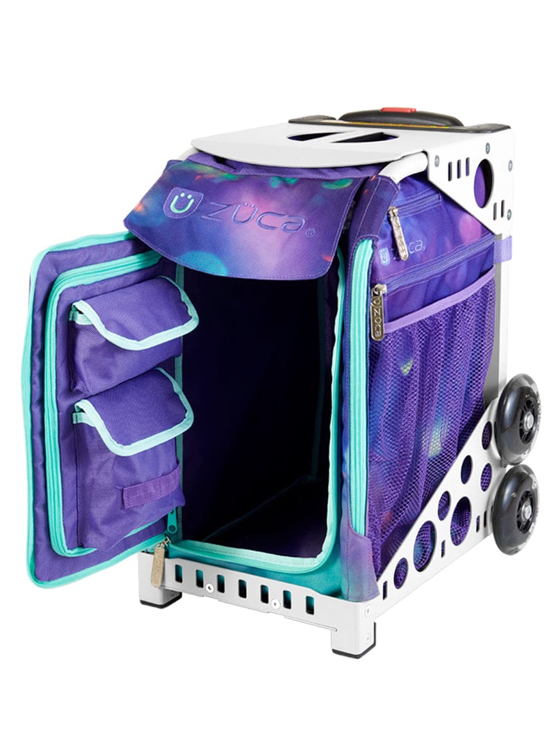 Zuca Llama Rama Sport Insert Bag With Sport Frame - Purple Athletic Gear Carrier