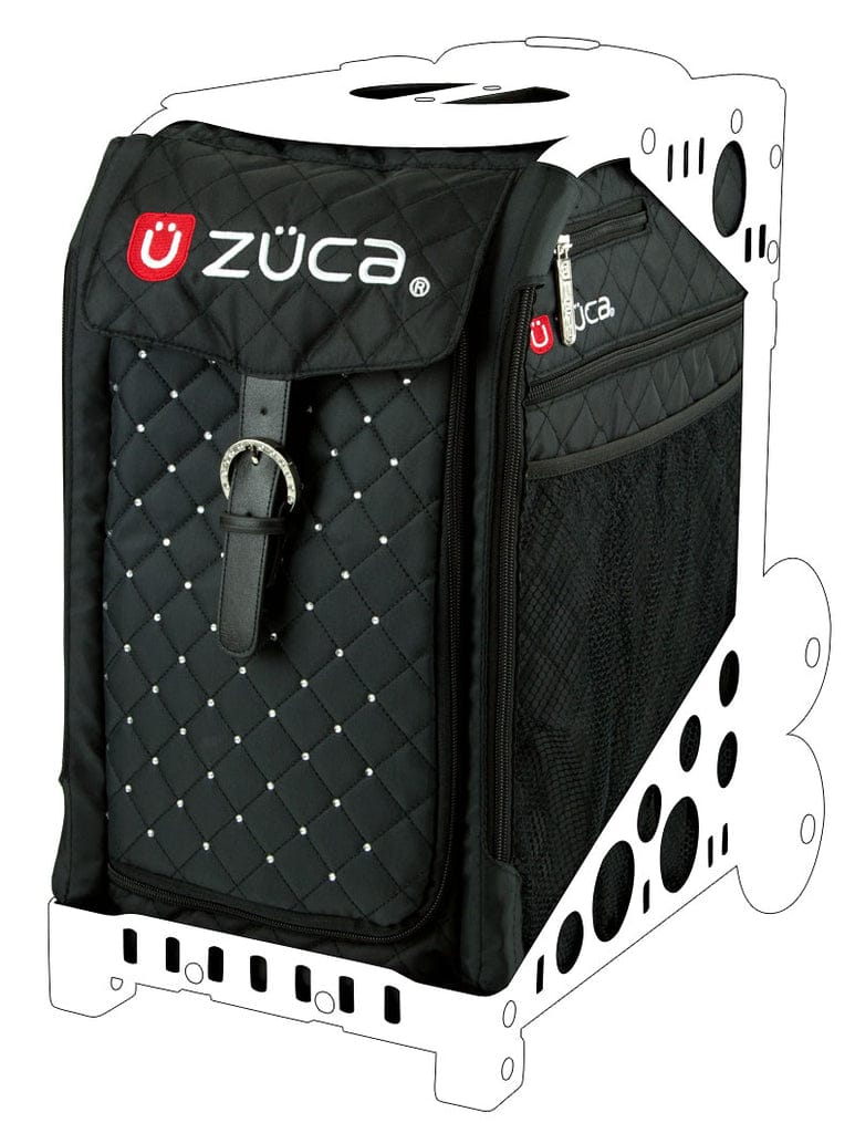 ZUCA Sport Insert | Mystic Black w Rhinestones Skating Bag  Insert Only (Frame Sold Separately) By ZUCA Canada -