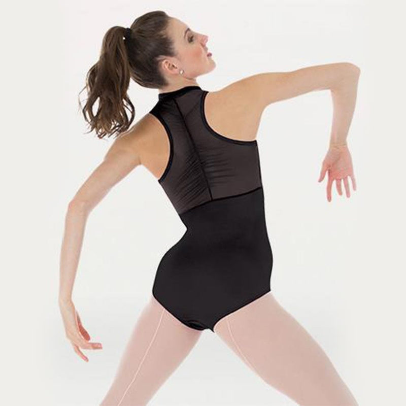 Body Wrappers Zip Front Dance Leotard - Adult - P1001 By BODYWRAPPERS Canada - Ad. X Small / Black