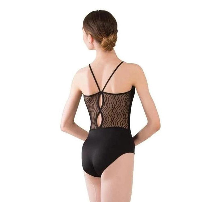 Body Wrappers Wavy Mesh Dance Leotard Adult P1092 By BODYWRAPPERS Canada -