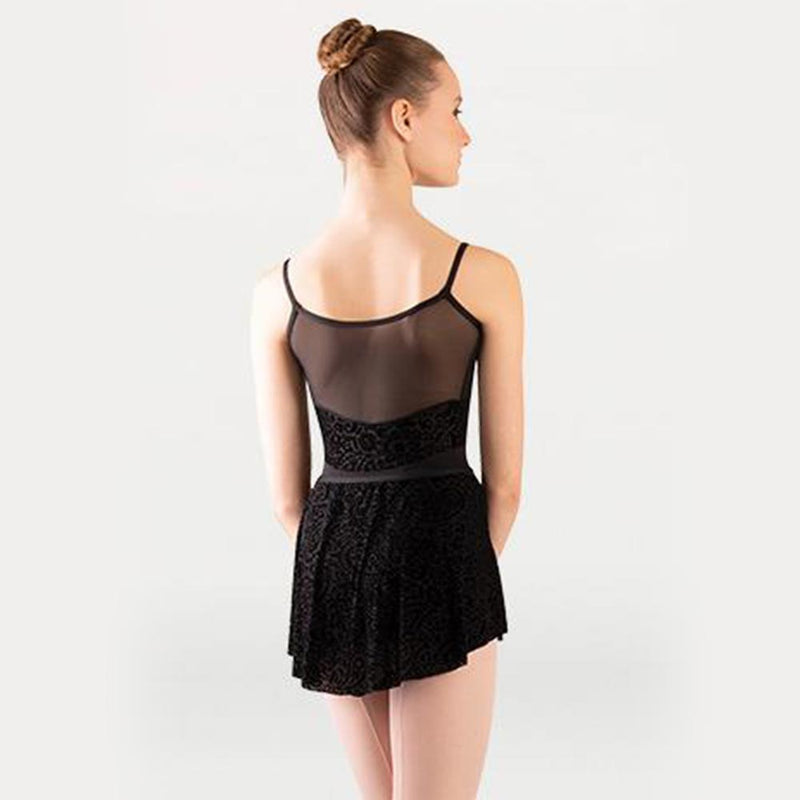 Body Wrappers Velvet Trim Dance Leotard Adult P1253 By BODYWRAPPERS Canada -