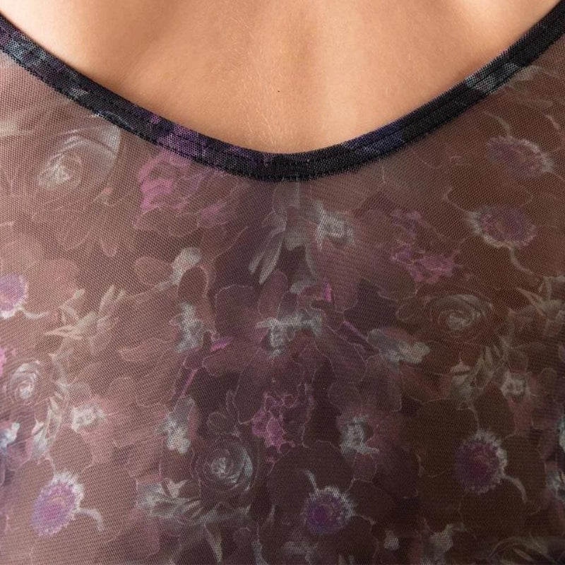 Body Wrappers Floral Mesh Dance Leotard Adult P1300 By BODYWRAPPERS Canada - Ad. X Small / Black