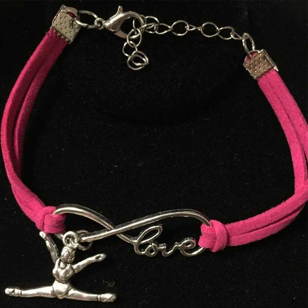 C&J Br76 Infinity Love Gymnastics Bracelet By C & J Merchantile Canada -