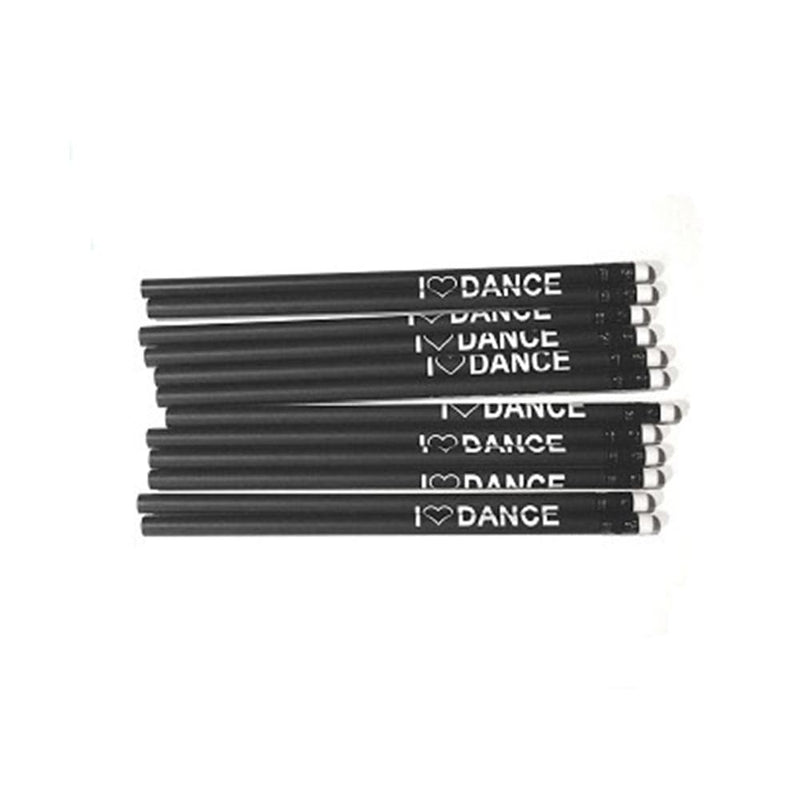 C&J I Love Dance Pencils By C & J Merchantile Canada - Black