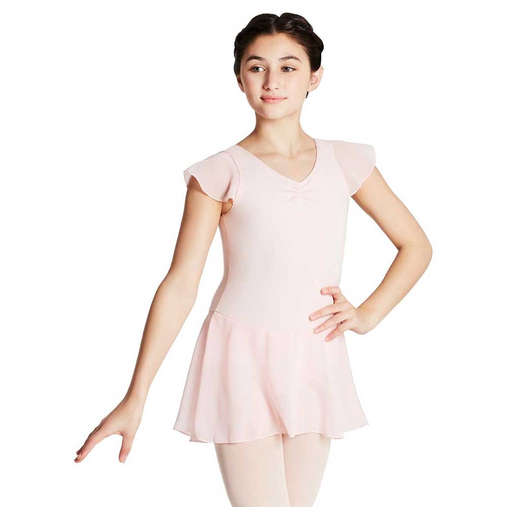 Capezio 11305C Flutter Sleeve Dress - Child By Capezio Canada -