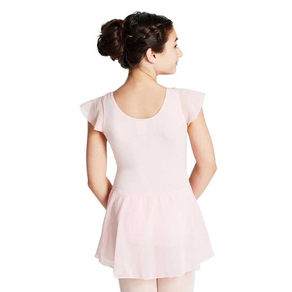 Capezio 11305C Flutter Sleeve Dress - Child By Capezio Canada -