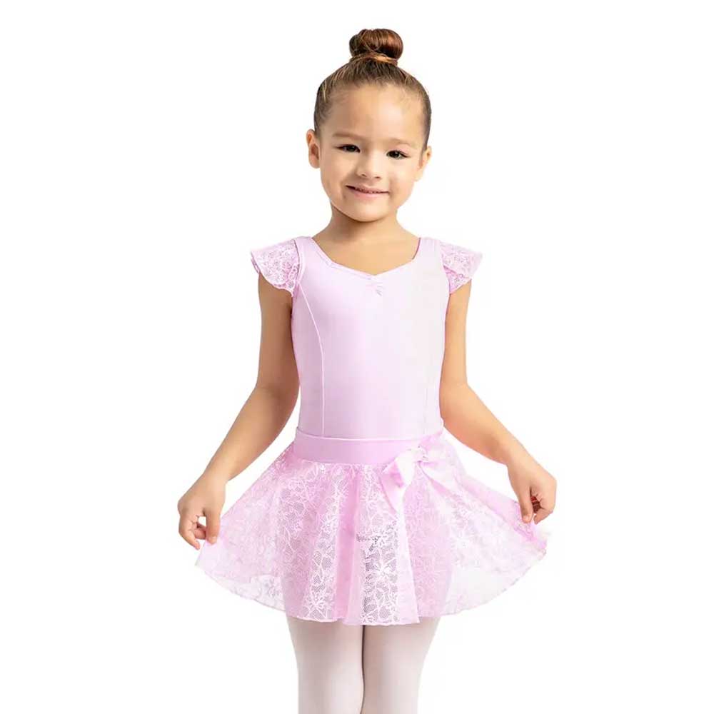 Capezio Pull-On Lace Skirt - Lavender - Child By Capezio Canada -