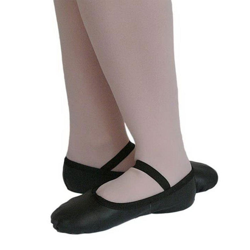 Capezio 200C Kids Full Sole Leather Ballet Dance Shoe | Black By Capezio Canada -