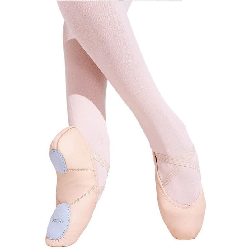 Capezio 2027 Juliet II Split Sole Leather Ballet Dance Shoe | Pink By Capezio Canada -