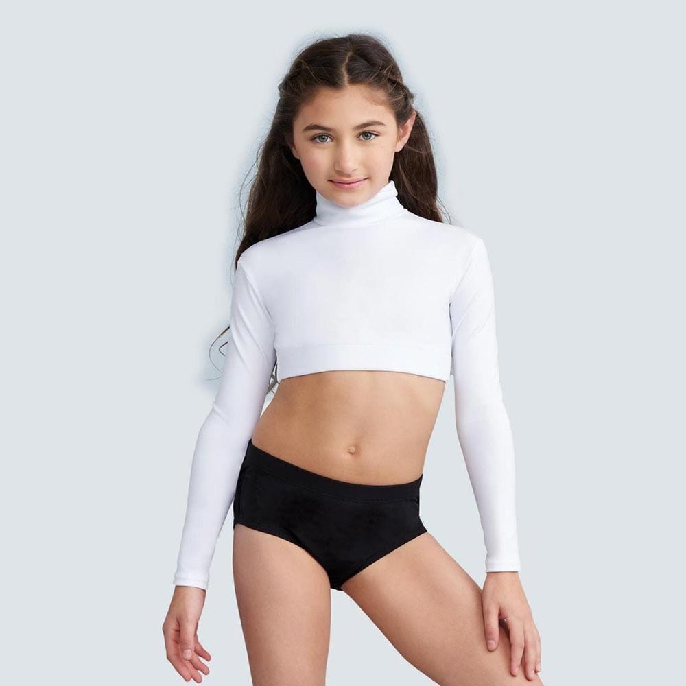 Capezio TB107C Long Sleeve Turtleneck Dance Top - Child By Capezio Canada -