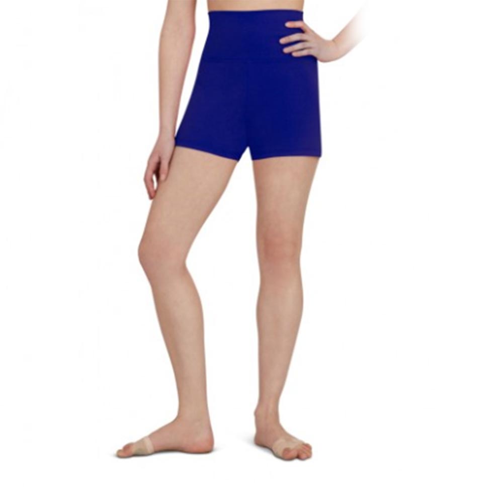 Capezio High Waisted Dance Shorts Black KIDS1