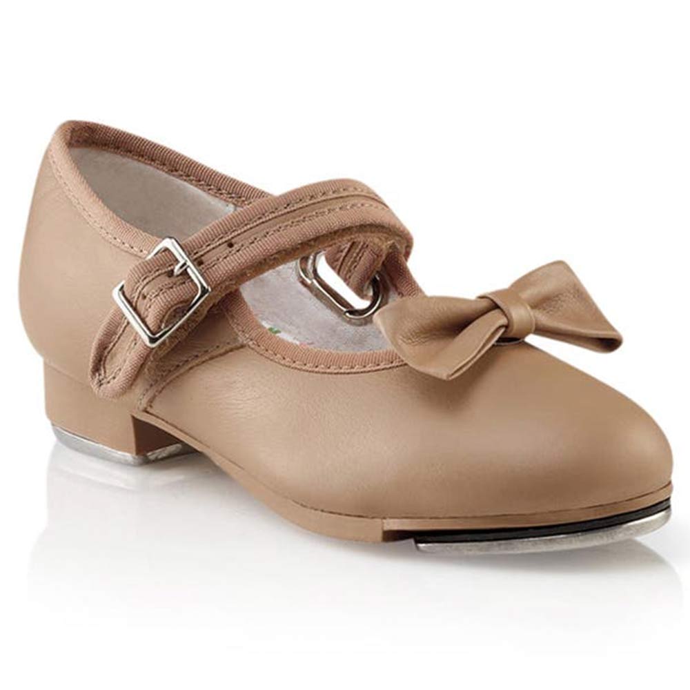 Capezio 3800C Child Mary Jane Leather Tap Dance Shoe | Caramel By Capezio Canada -