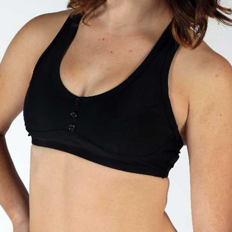 Divina A09 Hazy Buttoned Crop - Adult By Divina Dance Wear Canada -