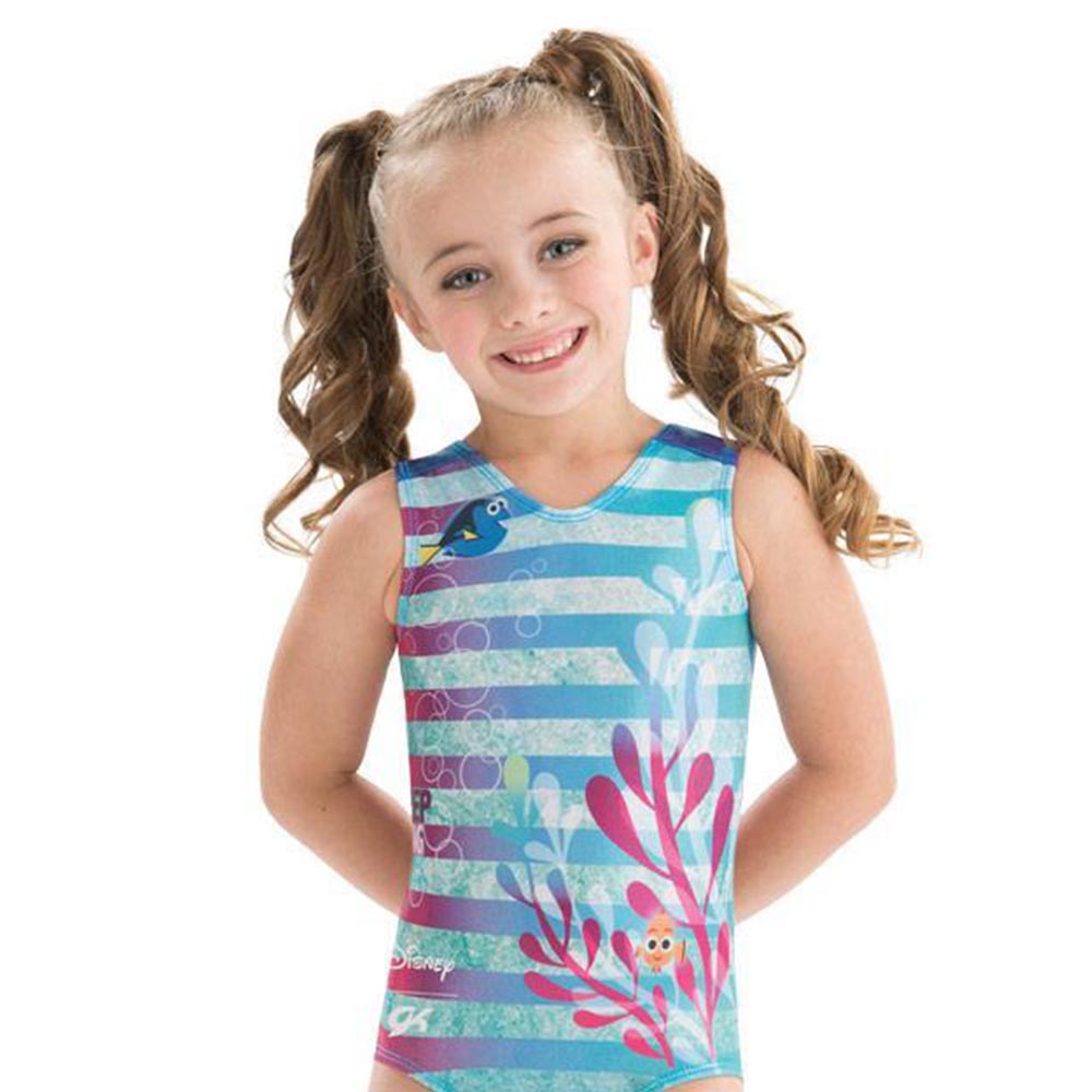 Elite Sportswear DSY009 Finding Dory Gymnastics Leotard - KIDS By Elite Sportswear Canada -