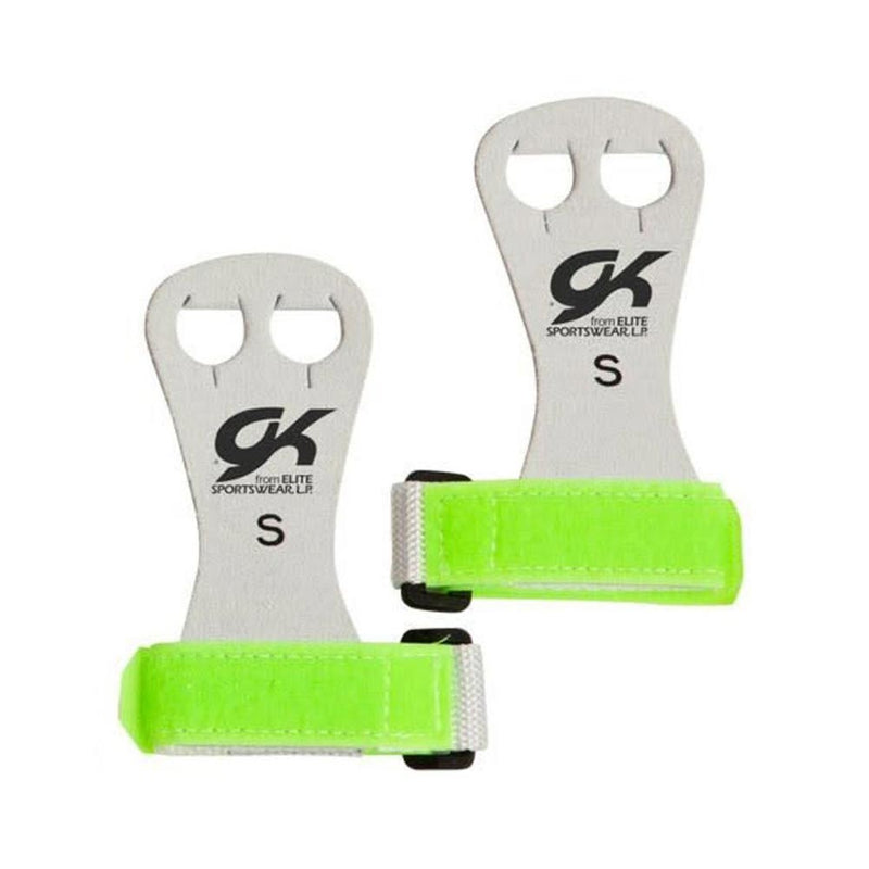 Elite Sportswear GK32 Velcro Hand Grip By Elite Sportswear Canada - XS / Lime Green