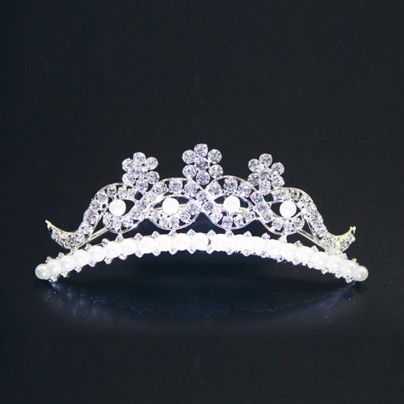 FH2 TR0190 Tiara with Pearls By FH2 Canada -