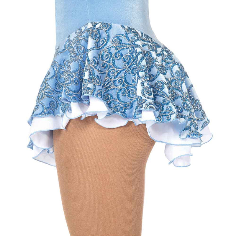 Jerry's Frost Glam Skating Skirt - Youth By Jerry's Canada - 6-8 / Bluebell - White