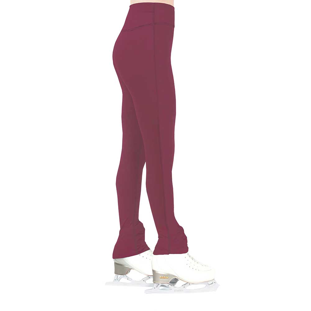 Jerry's 388 High Waist Fleece Leggings - Youth By Jerry's Canada - 10-12 / Wine