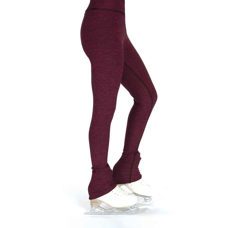 Jerry's Core Ice Marled Skating Leggings - Adult By Jerry's Canada - A. XS / Kirsch Kick