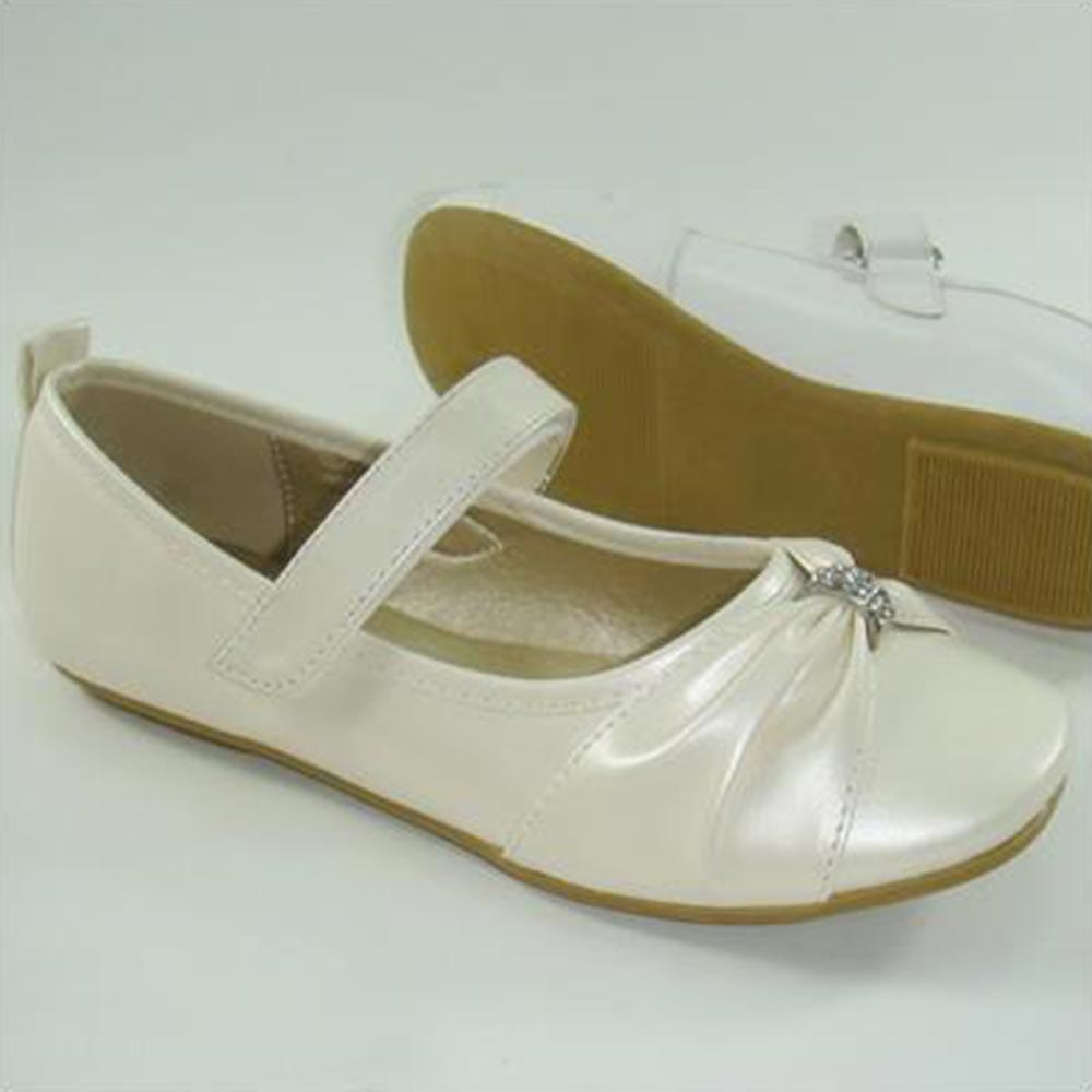 Jolene JC8483 Ballet Flat with a Bow - Girls Dress Shoe By Jolene Canada Canada -