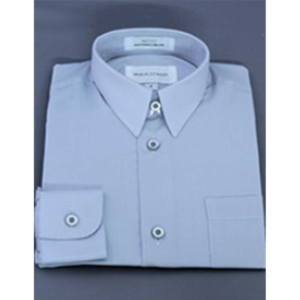 Mavezzano Boy's Long Sleeve Dress Shirts By Jolene Canada Canada - 5 / Silver