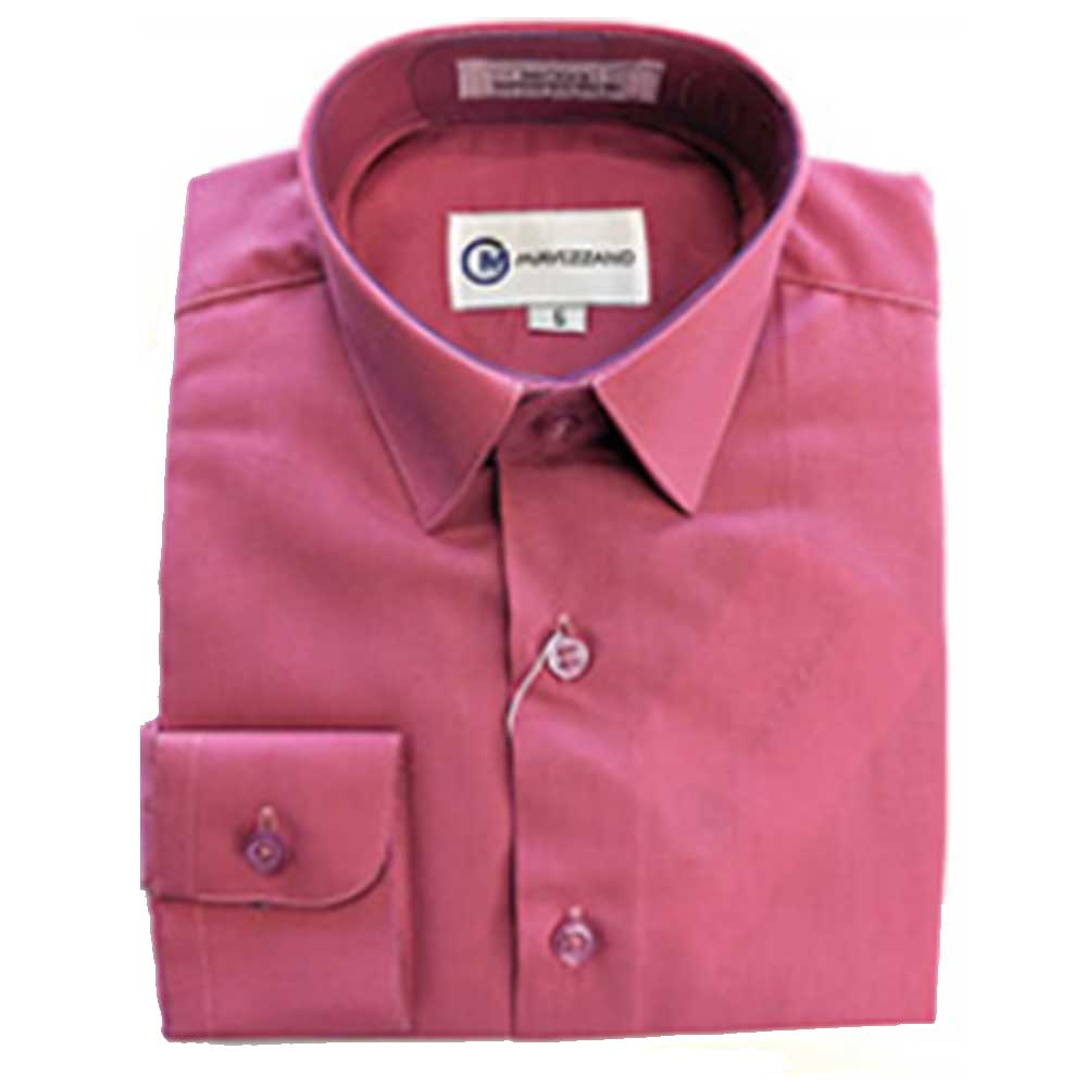 Mavezzano Boy's Dress Shirt By Jolene Canada Canada - 6 / Rosewood