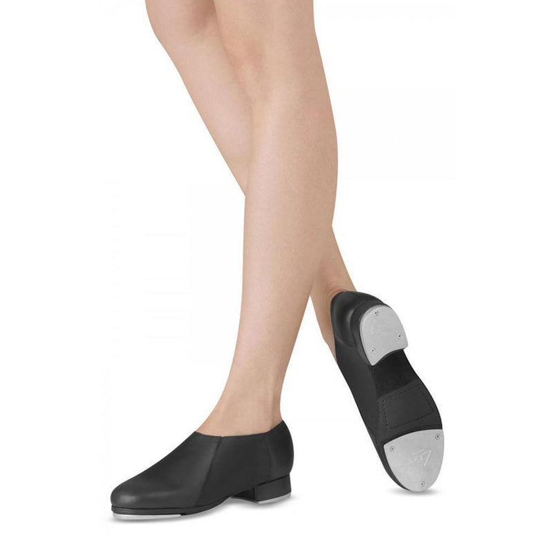 Leo's LS3007 Ladies Slip-On Tap Dance Shoe | Black By Leo's Canada -