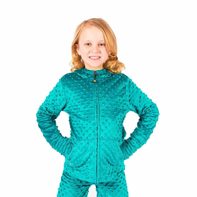Limeapple 60 Cuddle Bubble Hoodie - Kids By Limeapple Canada - 6 / Teal