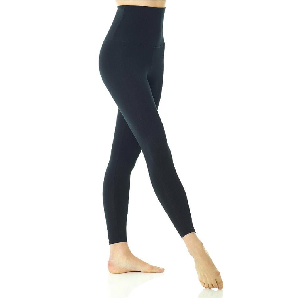 Mondor 3539 High Waist Dance Leggings - Black ADULT By Mondor Canada - Xtra Small