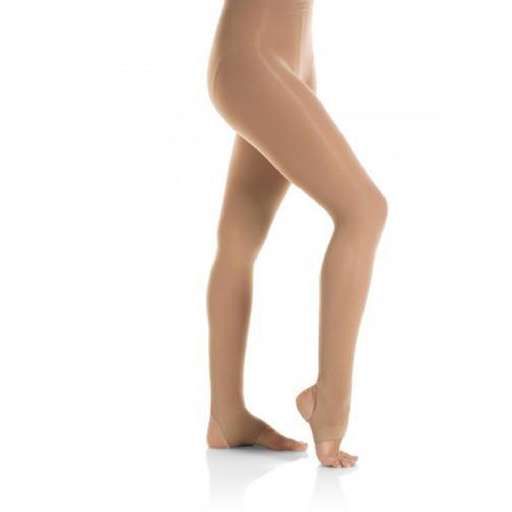 Mondor 362 Stirrup KR Caramel Dance Tights - Kids By Mondor Canada -