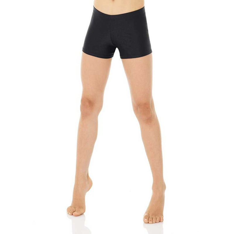 Mondor 7838 Neon Gymnastic Shorts | Kids By Mondor Canada - 4-6 / Black