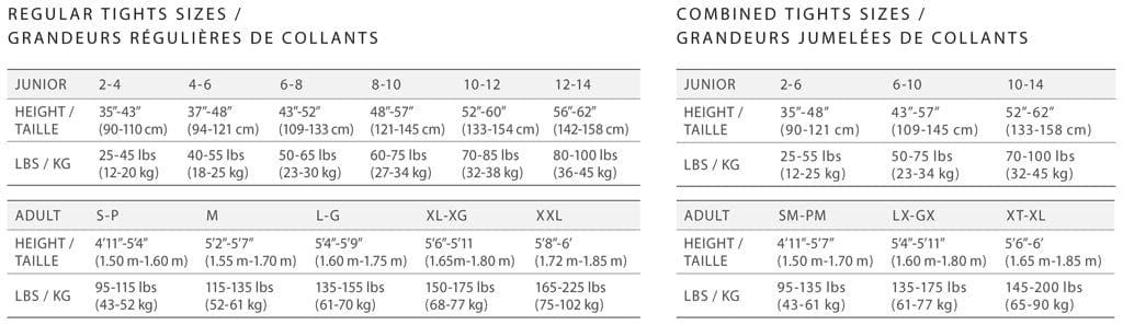 Mondor 319 Convertible Black (52) Dance Tights - KIDS By Mondor Canada -