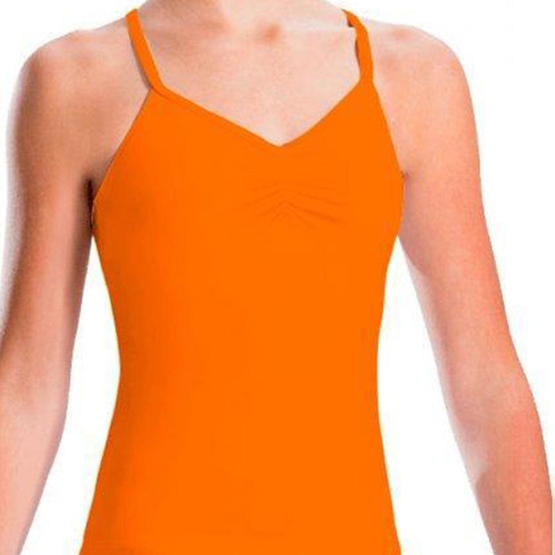 Motionwear 3516-B Bowtie Back Top - KIDS By Motionwear Inc. Canada - Child 12-14 / Orange