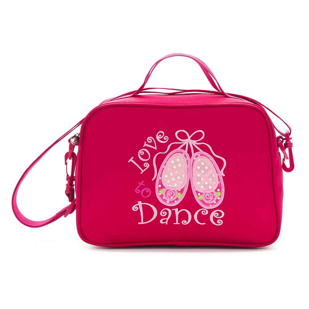 Sassi L2D-12 Love 2 Dance Square Tote - Hot Pink By Sassi Designs Canada -