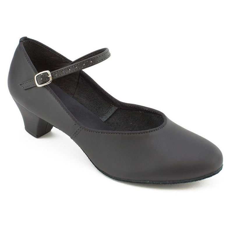 So Danca CH02 Black Character Dance Shoe (1 1/4 inch heel) By So Danca Canada - 4.5L / MEDIU