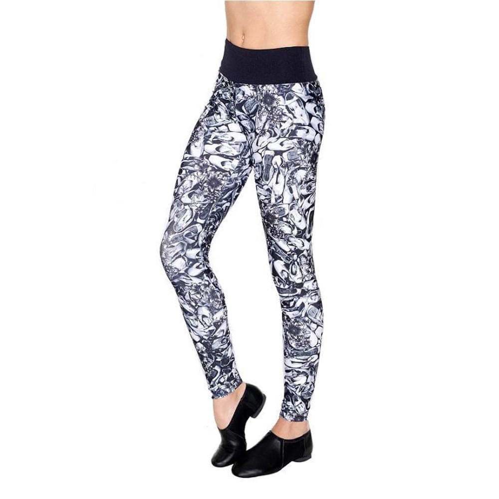 So Danca L1421 Ballet Printed Dance Leggings - Kids By So Danca Canada -