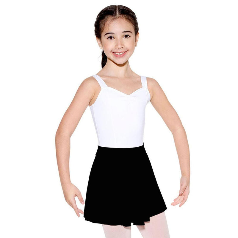 So Danca SL63 Slip on Jersey Dance Skirt - Child By So Danca Canada - 6X-7 / Black