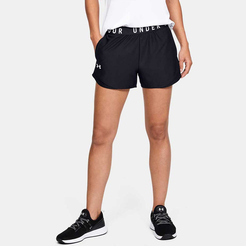 Under Armour Women's Play Up Shorts 3.0 1344552 Loose Fit, 3 Inseam MSRP  $25