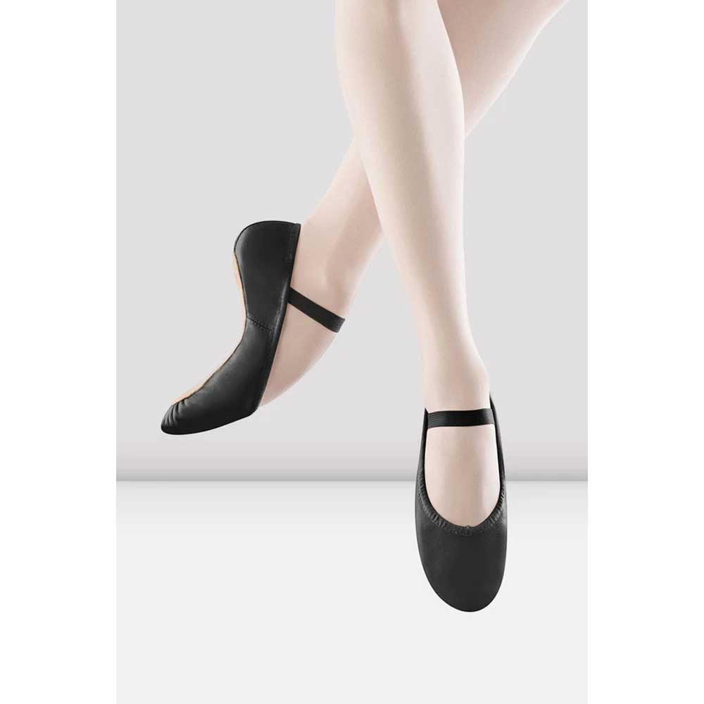 Bloch Dansoft Leather Ballet Shoes in Black - Adult SO205L By Bloch Canada -